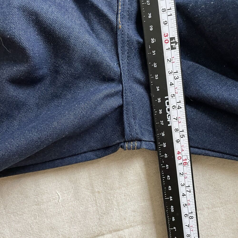 Vintage NWOT Big Ben Dark Denim Utility Jean Mens Sz 40x30 Blue Cotton Deadstock - Picture 11 of 14